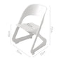 Stool HavenIn Set of 4 Dining Chairs Office Cafe Lounge Seat Stackable Plastic Leisure Chairs White