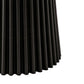 Stool HavenIn Set of 2 Cupcake Stool Plastic Stacking Bar Stools Dining Chairs Kitchen Black