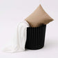 Stool HavenIn Set of 2 Cupcake Stool Plastic Stacking Bar Stools Dining Chairs Kitchen Black