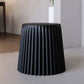 Stool HavenIn Set of 2 Cupcake Stool Plastic Stacking Bar Stools Dining Chairs Kitchen Black