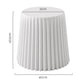 Stool HavenIn Set of 2 Cupcake Stool Plastic Stacking Bar Stools Dining Chairs Kitchen White