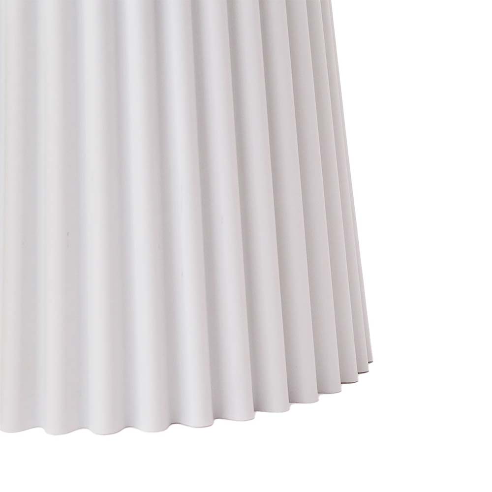 Stool HavenIn Set of 2 Cupcake Stool Plastic Stacking Bar Stools Dining Chairs Kitchen White