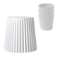 Stool Haven Set of 4 Cupcake Stackable Stools - White