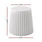 Stool Haven Set of 4 Cupcake Stackable Stools - White