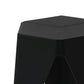 Stool HavenIn Set of 2 Puzzle Stool Plastic Stacking Bar Stools Dining Chairs Kitchen Black