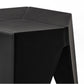 Stool HavenIn Set of 2 Puzzle Stool Plastic Stacking Bar Stools Dining Chairs Kitchen Black