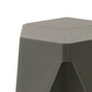 Stool HavenIn Set of 2 Puzzle Stool Plastic Stacking Bar Stools Dining Chairs Kitchen Grey