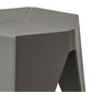 Stool HavenIn Set of 2 Puzzle Stool Plastic Stacking Bar Stools Dining Chairs Kitchen Grey