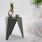 Stool HavenIn Set of 2 Puzzle Stool Plastic Stacking Bar Stools Dining Chairs Kitchen Grey