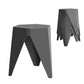 Stool Haven Set of 4 Puzzle Stackable Stools - Grey