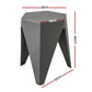 Stool Haven Set of 4 Puzzle Stackable Stools - Grey