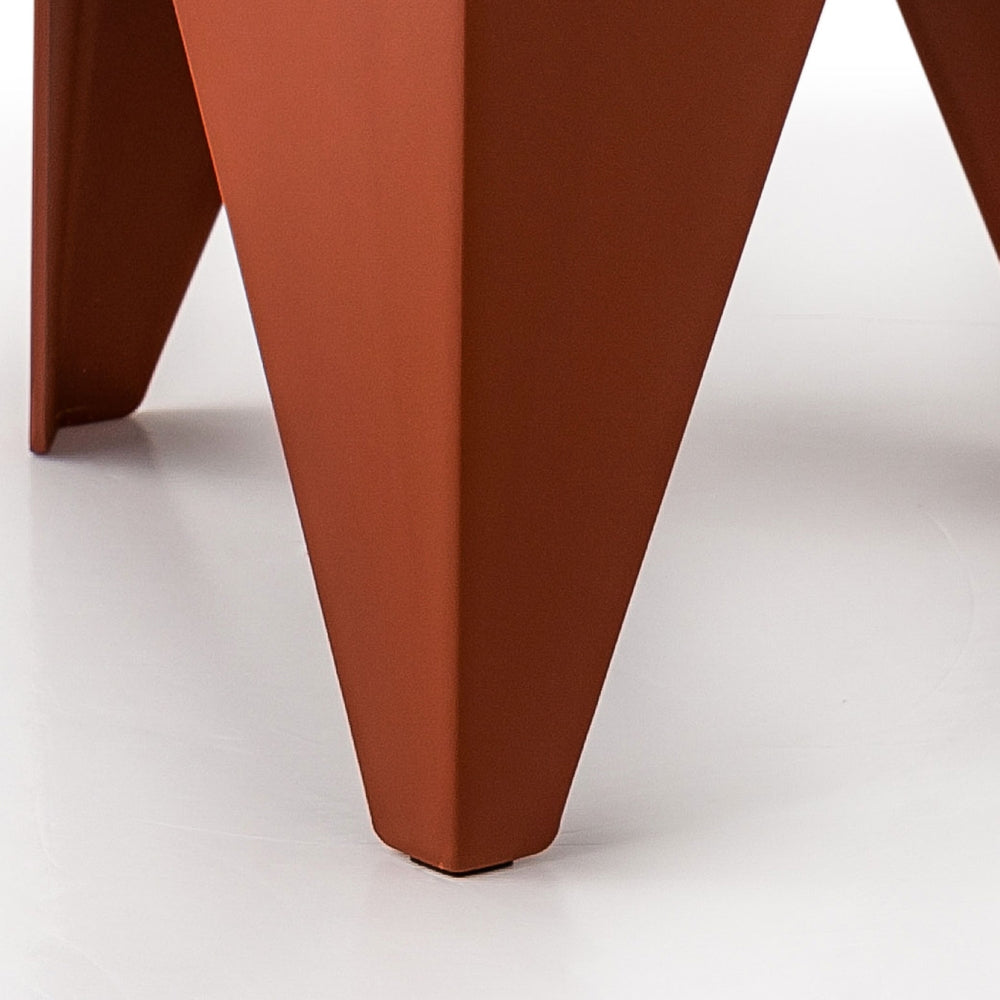 Stool Haven 4PC Puzzle Stool Bar Stools Stackable Red