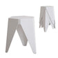 Stool Haven Set of 4 Puzzle Stackable Stools - White