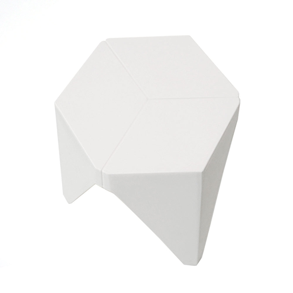 Stool Haven Set of 4 Puzzle Stackable Stools - White
