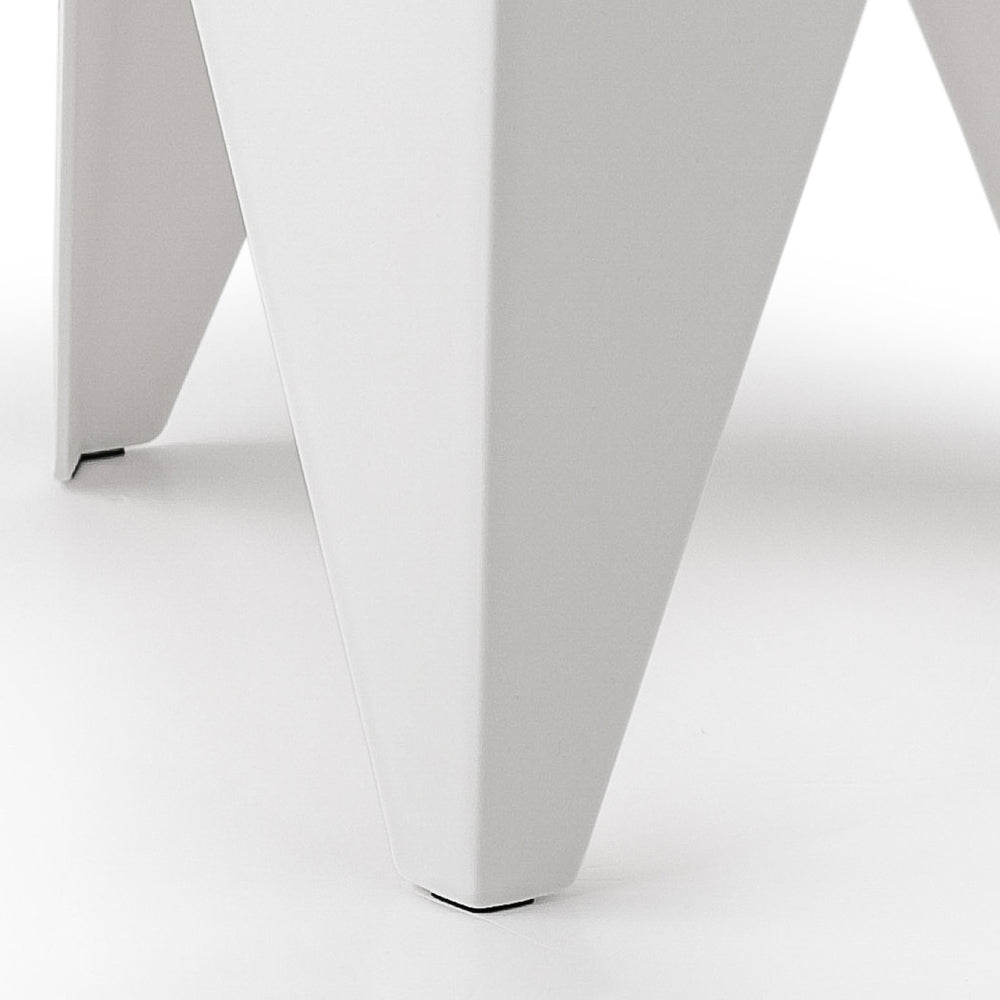 Stool Haven Set of 4 Puzzle Stackable Stools - White