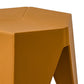 Stool HavenIn Set of 2 Puzzle Stool Plastic Stacking Bar Stools Dining Chairs Kitchen Yellow