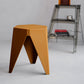 Stool HavenIn Set of 2 Puzzle Stool Plastic Stacking Bar Stools Dining Chairs Kitchen Yellow