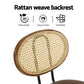 Stool Haven 2x Bar Stools PU Leather Stools Brown