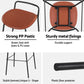 2x Stool Haven Bar Stools Kitchen Counter Stools Metal Brown