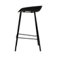 Stool Haven Set of 4 Metal Bar Stools - Black