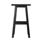 Stool Haven Set of 2 Beech Wood Bar Stools - Black