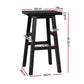 Stool Haven Bar Stools Kitchen Counter Stools Wooden Chairs Black x4