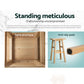 Stool Haven Set of 2 Beech Wood Bar Stools - Natural