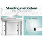 Stool Haven 2x Bar Stools Round Chairs Wooden White