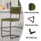 Stool Haven 2x Bar Stools Velvet Chairs Green
