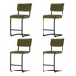 Stool Haven 4x Bar Stools Velvet Chairs Green
