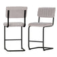 Stool Haven 2x Bar Stools Velvet Chairs