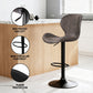 Stool Haven 4x Bar Stools Kitchen Swivel Gas Lift Counter Chair Wing PE Rattan Brown