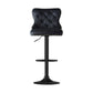 Stool Haven 4x Velvet Bar Stool Adjustable Height Nailhead Trim Kitchen Counter Stool