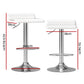 Stool Haven 4x Bar Stools Faux Leather Chair White