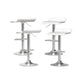 Stool Haven 4x Bar Stools Faux Leather Chair White