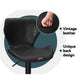 Stool Haven Bar Stools Kitchen Counter Stools Swivel Gas Lift Vintage Chairs Black x2