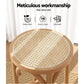 Stool Haven Bar Stool Rattan Seat Wooden