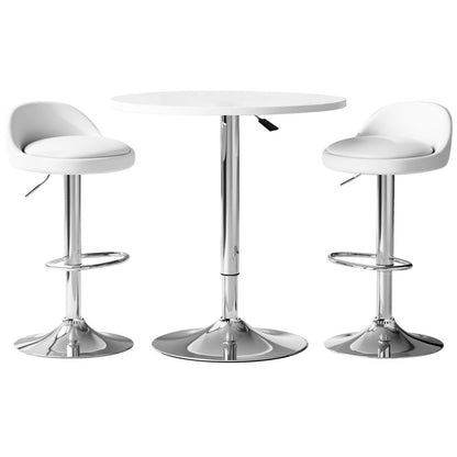 Stool Haven Bar Table and Stools Set Dining Desk Kitchen Chairs Cafe Pub