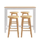 Stool Haven Bar Table and Stools Set Dining Desk Kitchen Chairs Cafe Pub
