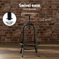 Stool Haven Bar Table Stools Set Dining Desk Industrial Kitchen Chairs Cafe Pub