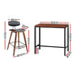 Stool Haven Bar Table and Stools Set Dining Desk Kitchen Chairs Cafe Pub