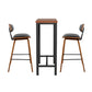 Stool Haven Bar Table and Stools Set Dining Desk Kitchen Chairs Cafe Pub