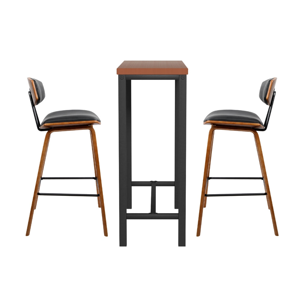Stool Haven Bar Table and Stools Set Dining Desk Kitchen Chairs Cafe Pub