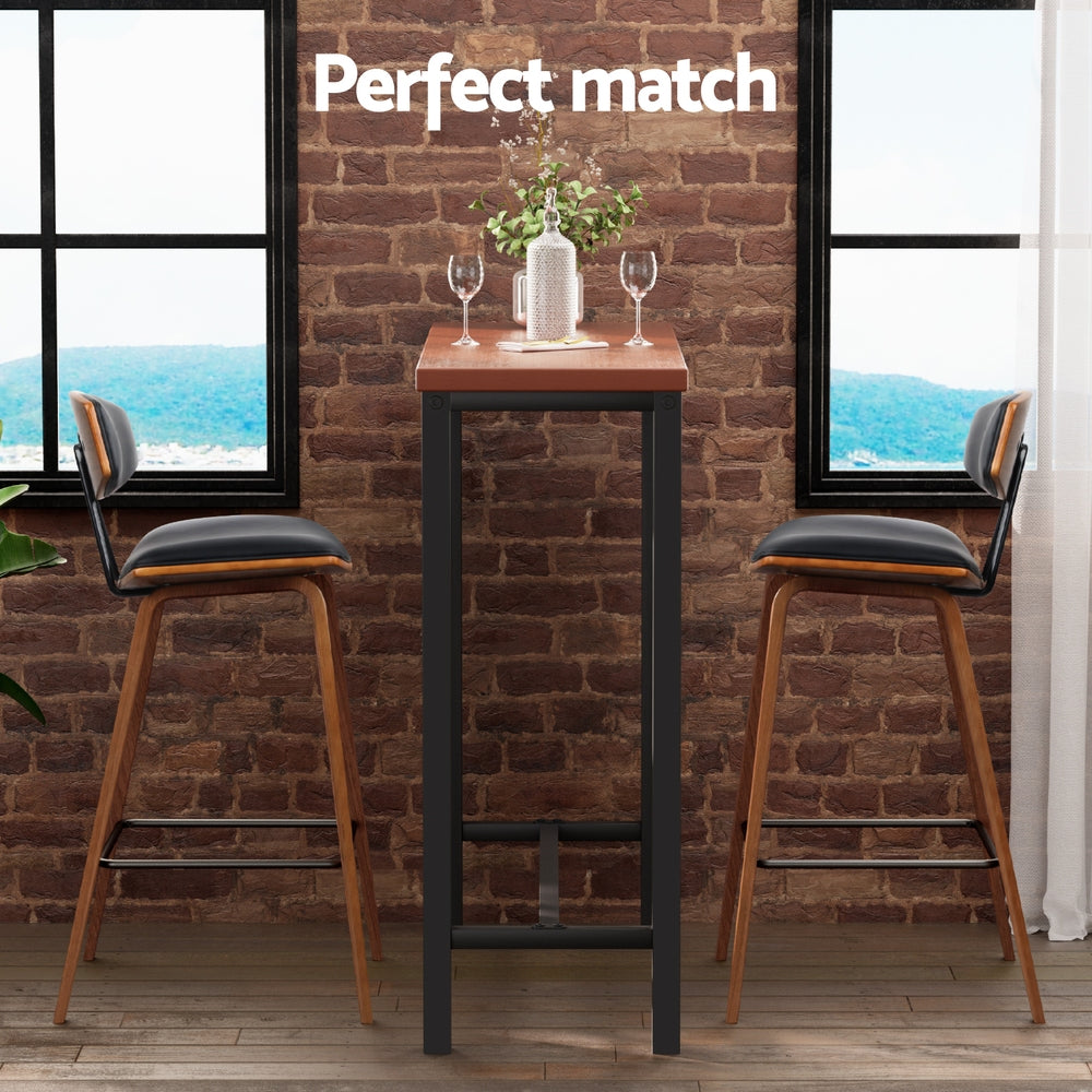 Stool Haven Bar Table and Stools Set Dining Desk Kitchen Chairs Cafe Pub