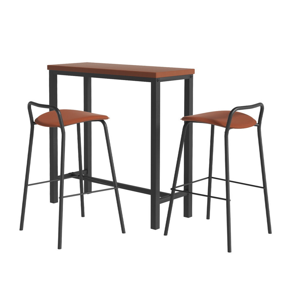 Stool Haven Bar Table and Stools Set Dining Desk Kitchen Chairs Cafe Pub