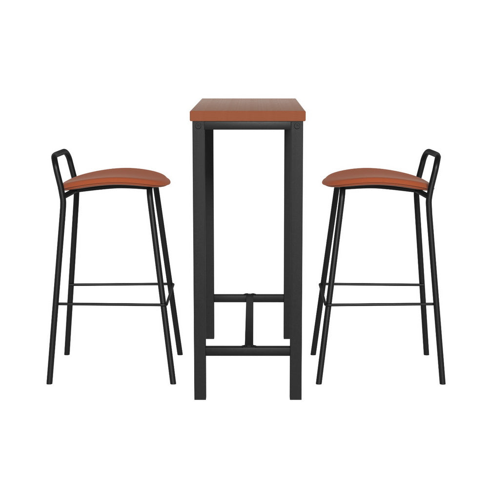 Stool Haven Bar Table and Stools Set Dining Desk Kitchen Chairs Cafe Pub
