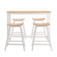 Stool Haven Bar Table and Stools Set Dining Desk Solid Wood Kitchen Chairs Cafe Pub