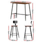 Stool Haven Bar Table and Stools Set Dining Desk Kitchen Chairs Cafe Pub