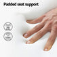 4x Stool Haven Bar Stools Kitchen Counter Rattan Chairs PU Leather Padding