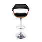 Stool Haven Wooden Bar Stool - Black and Wood